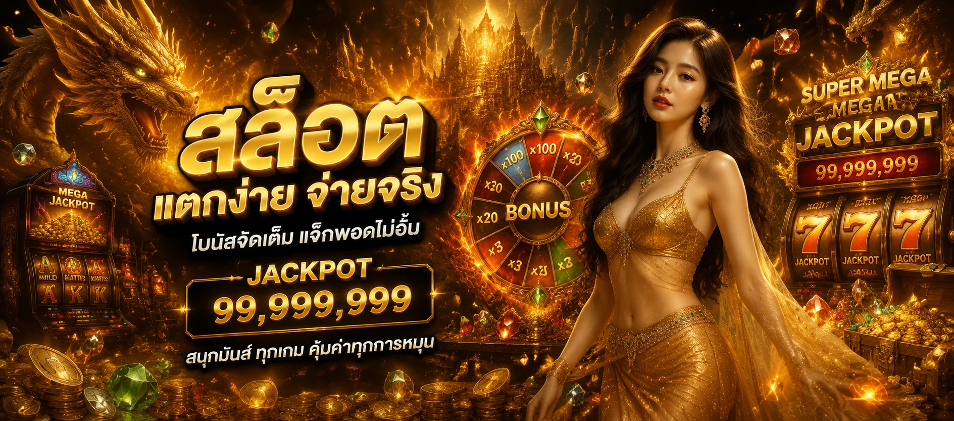 สล็อตออนไลน์ ดวงดี 789 รวมทุกค่ายเกมสล็อตชั้นนำ